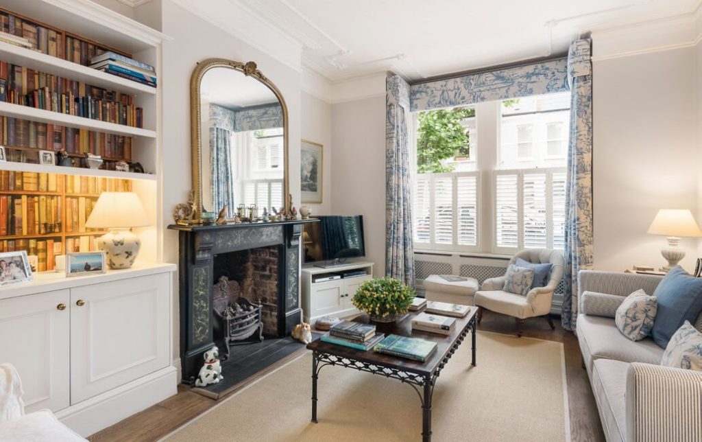 London townhouse, interior design by Anna Wakeham
