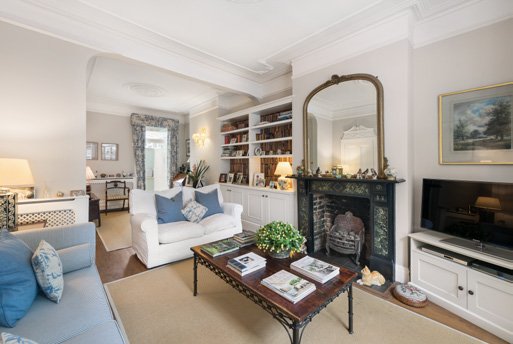 London townhouse, interior design by Anna Wakeham